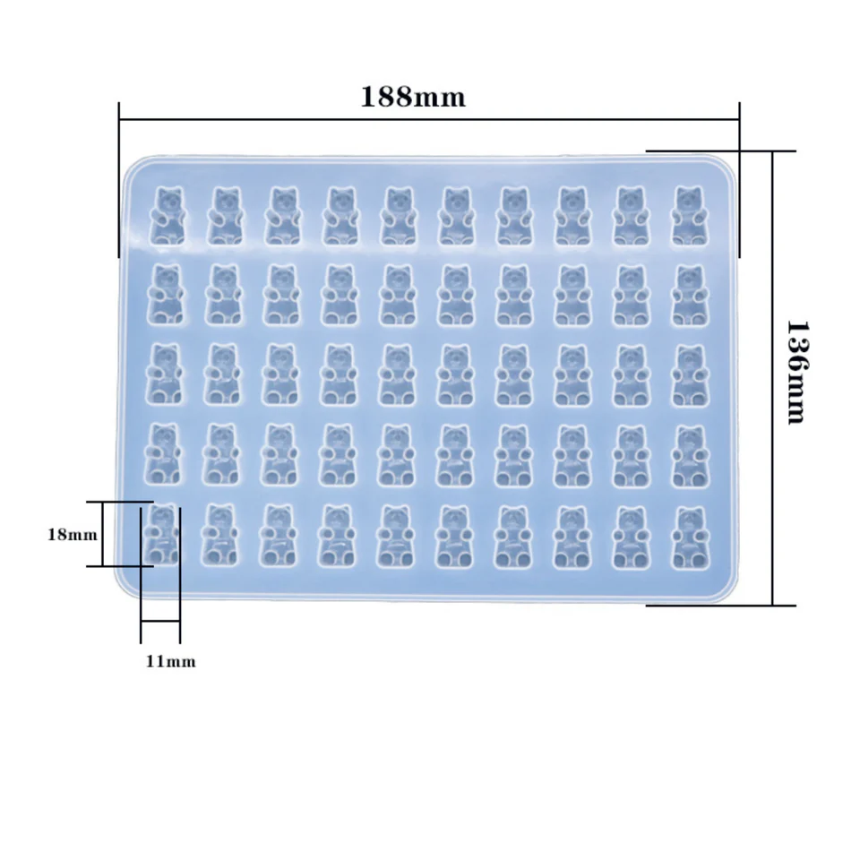 Gummy Bear Silicone Mold - Image 4