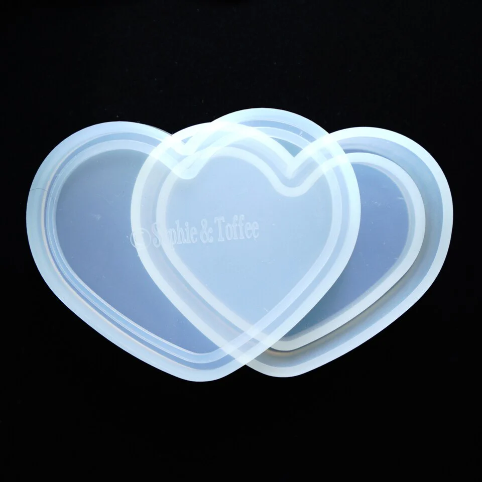 Heart Trinket Box Silicone Mold Clearance - Image 3