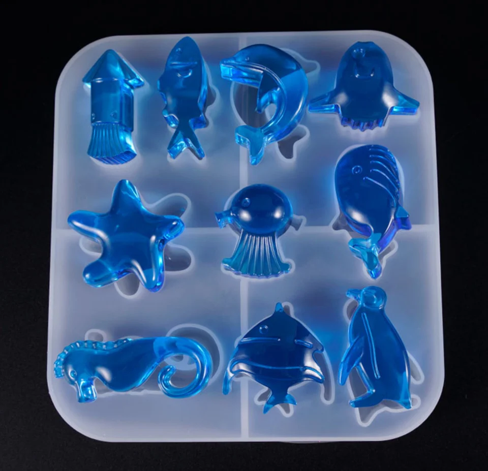 Marine Life Animals Silicone Mold - Image 4