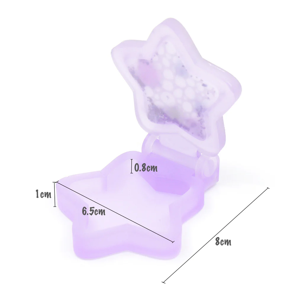 Star Locket Silicone Mold - Image 6